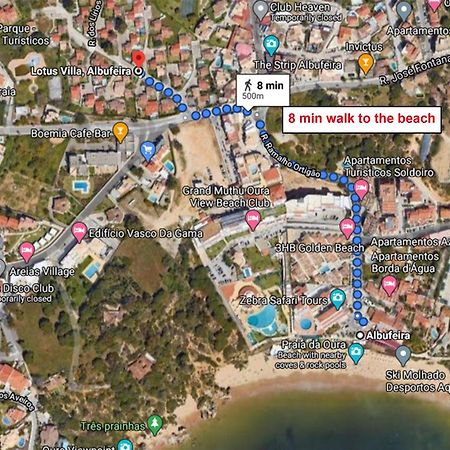 Lotus Villa, Albufeira Kültér fotó