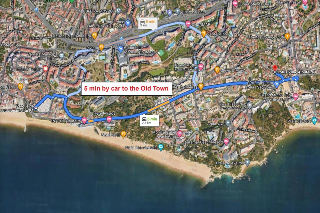Lotus Villa, Albufeira Kültér fotó