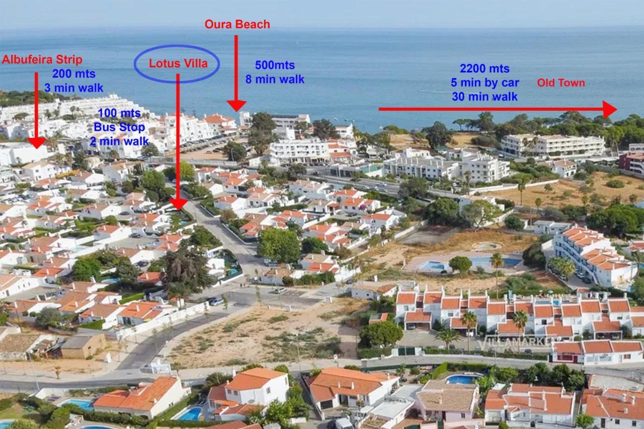 Lotus Villa, Albufeira Kültér fotó